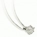 Classic Round Diamond Solitaire Pendant