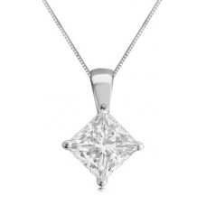 Lucida Princess Diamond Solitaire Pendant