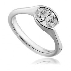 Oval Diamond Engagement Ring