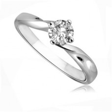 0.48ct I1/g Round Brilliant Cut Diamond Solitaire Ring