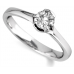 Modern Round Diamond Engagement Ring