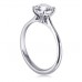 Certified 1.00ct Si2/i Round Diamond Ring