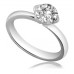 Modern Round Diamond Engagement Ring Modern Round Diamond Engagement Ring