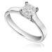 1.00ct Si1/h Princess Solitare Ring
