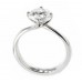Sgl Certified 0.47ct Si1/g Round Diamond Solitaire Ring