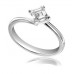 Asscher Diamond Engagement Ring