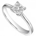 0.30ct Si/g Princess Diamond Solitaire Ring