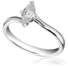 Marquise Diamond Engagement Ring