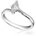 0.69ct I1/g Marquise Diamond Solitaire Ring