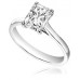 Modern Radiant Diamond Engagement Ring