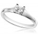 Asscher Diamond Engagement Ring