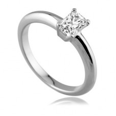Classic Radiant Diamond Engagement Ring