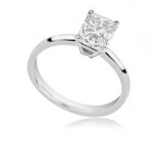 Classic Radiant Diamond Engagement Ring