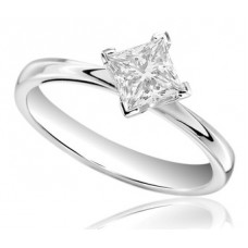 0.50ct Vvs1/e Diamond Solitaire Ring
