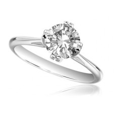 Agi Certified 0.75ct Vvs2/h 18kt Whitegold Ring