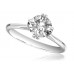 Agi Certified 0.75ct Vvs2/h 18kt Whitegold Ring