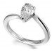 Certified 0.21ct I1/g Pear Shaped Diamond Ring