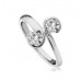 Two Stone Round Diamond Ring Two Stone Round Diamond Ring