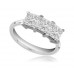 Classic Princess Diamond Trilogy Ring