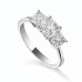 Certified 1.00ct Vs/fg Princess Diamond Ring