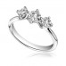 Twist Round Diamond Trilogy Ring