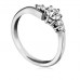 5 Stone Round Diamond Half Eternity Ring