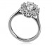 Oval Diamond Halo Ring Oval Diamond Halo Ring