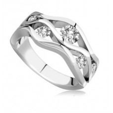 Round Diamond Dress Ring