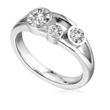 Round Diamond Dress Ring