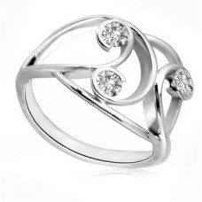 Round Diamond Dress Ring
