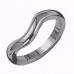 3mm Shaped Wedding Band, Size Q1/2