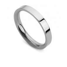 2.5mm Flat Court Wedding Ring