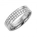 Trilpe Row 5mm Diamond Wedding Ring