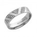 5mm Flat Court Round Diamond Wedding Band