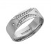 6mm Flat Court Round Diamond Wedding Band