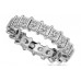 Modern Princess Diamond Full Eternity Ring
