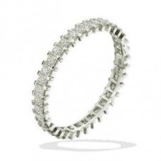 Princess Cut Diamond Full Eternity Ring