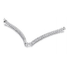Unique Round Diamond Tennis Bracelet