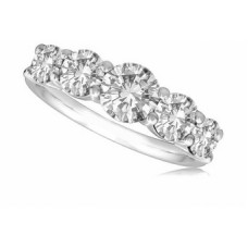 Elegant Round Diamond Eternity Ring