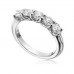 Certified 1.00ct Vvs2/e Round Diamond Eternity Ring