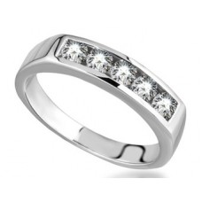 0.26ct I1/g Round Diamond Half Eternity Ring 0.26ct I1/g Round Diamond Half Eternity Ring