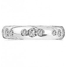 Unique Designer Round Diamond Eternity Ring