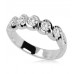 5 Stone Round Diamond Half Eternity Ring 5 Stone Round Diamond Half Eternity Ring