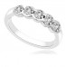 5 Stone Round Diamond Half Eternity Ring 5 Stone Round Diamond Half Eternity Ring
