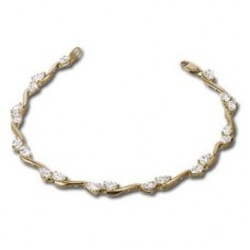 Pear Diamond Designer Bracelet