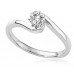 0.30ct Vvs1/e Round Diamond Engagement Ring