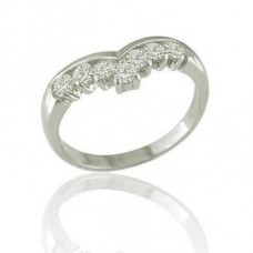 Round Diamond Wishbone Ring Round Diamond Wishbone Ring