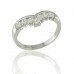 Round Diamond Wishbone Ring Round Diamond Wishbone Ring