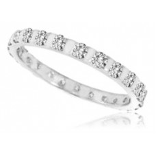 Classic Round Diamond Full Eternity Ring