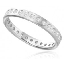 Modern Round Diamond Full Eternity Ring